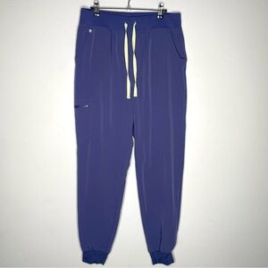 FIGS Zamora High Waisted Jogger Scrub Pants Limited Edition‎ Purple Large Tall